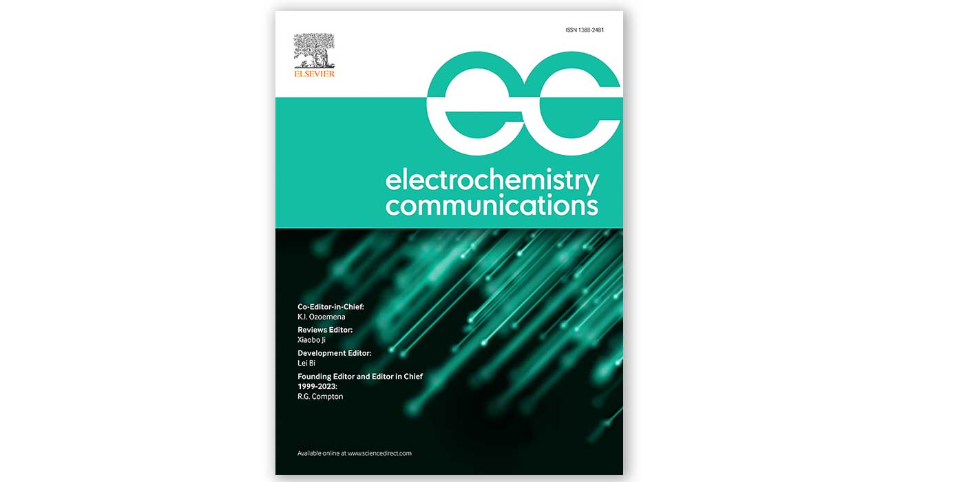 Electrochemistry Communications cover featured in article for XBM USA, Xponential Battery Materials (XBM) is a disruptive advanced cathode battery material partner based in the US.